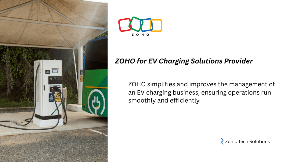 Zoho Implementation for an EV Charging Solutions Provider